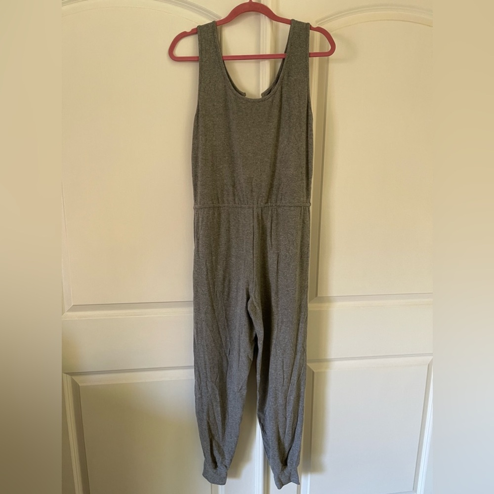 Three Bird Nest Gray Jumpsuit - Picture 5 of 8